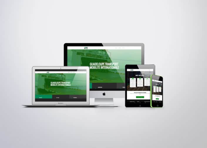 site web responsive transport